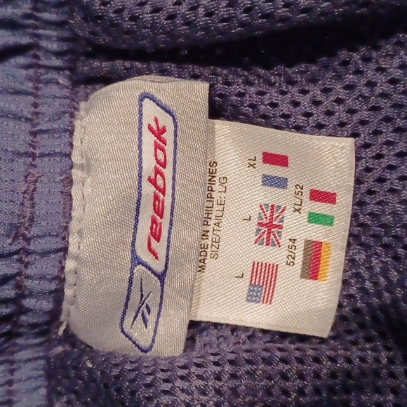 4/$60 Blue Reebok Shorts - Size Large - Picture 4 of 4